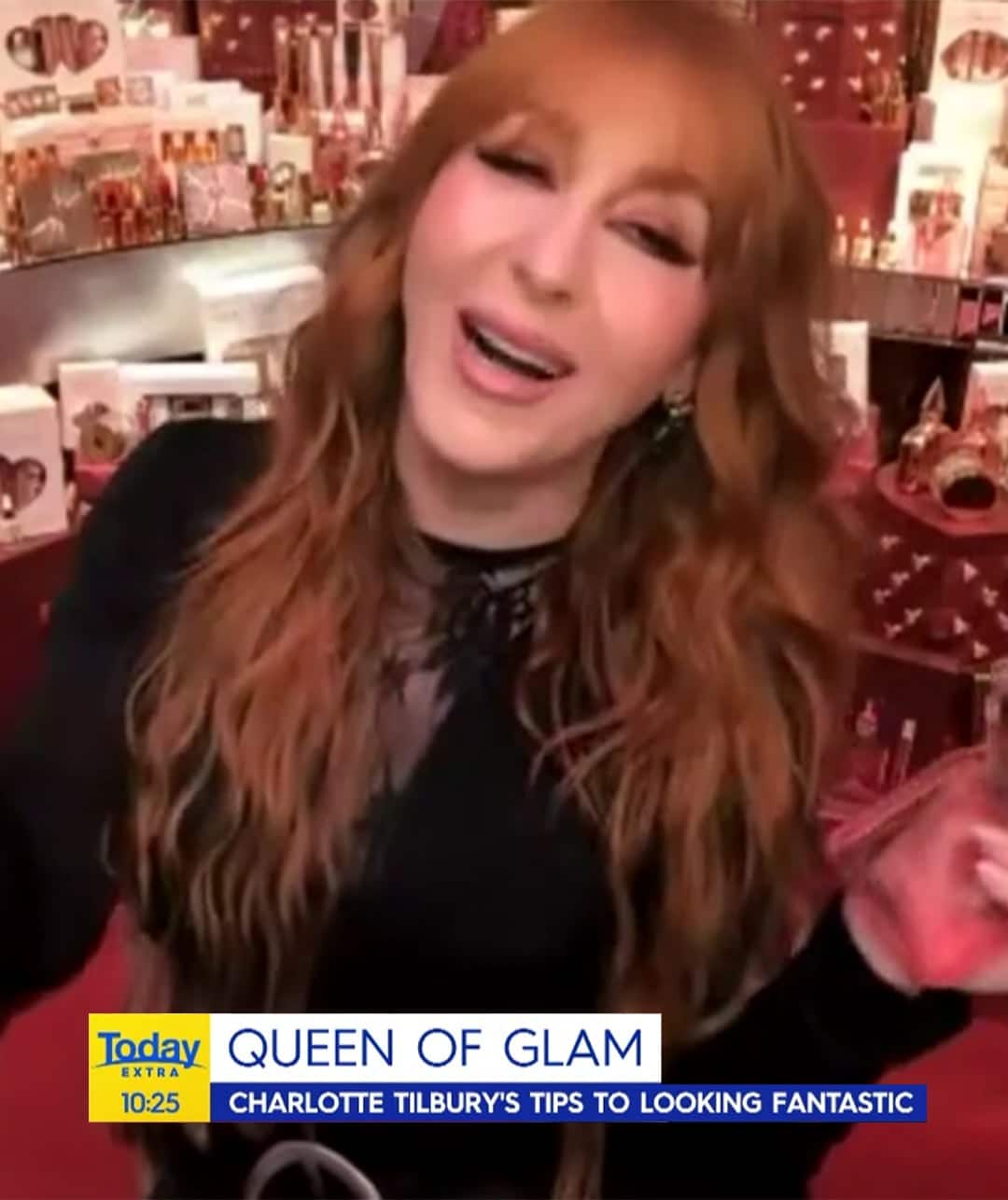 Charlotte Tilbury at Today Extra Show