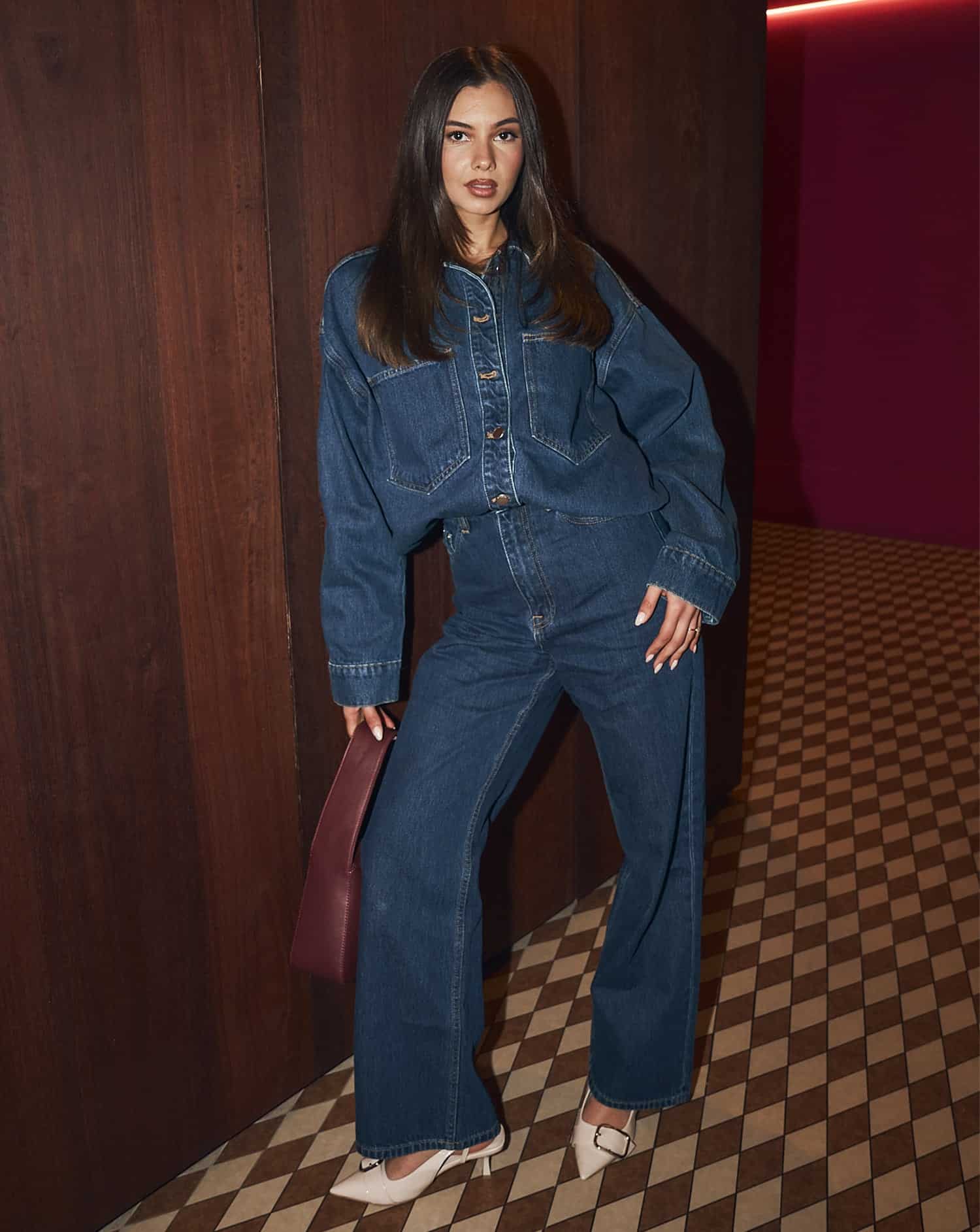 Nude Lucy Denim Overshirt Style from Heritage Collection Event